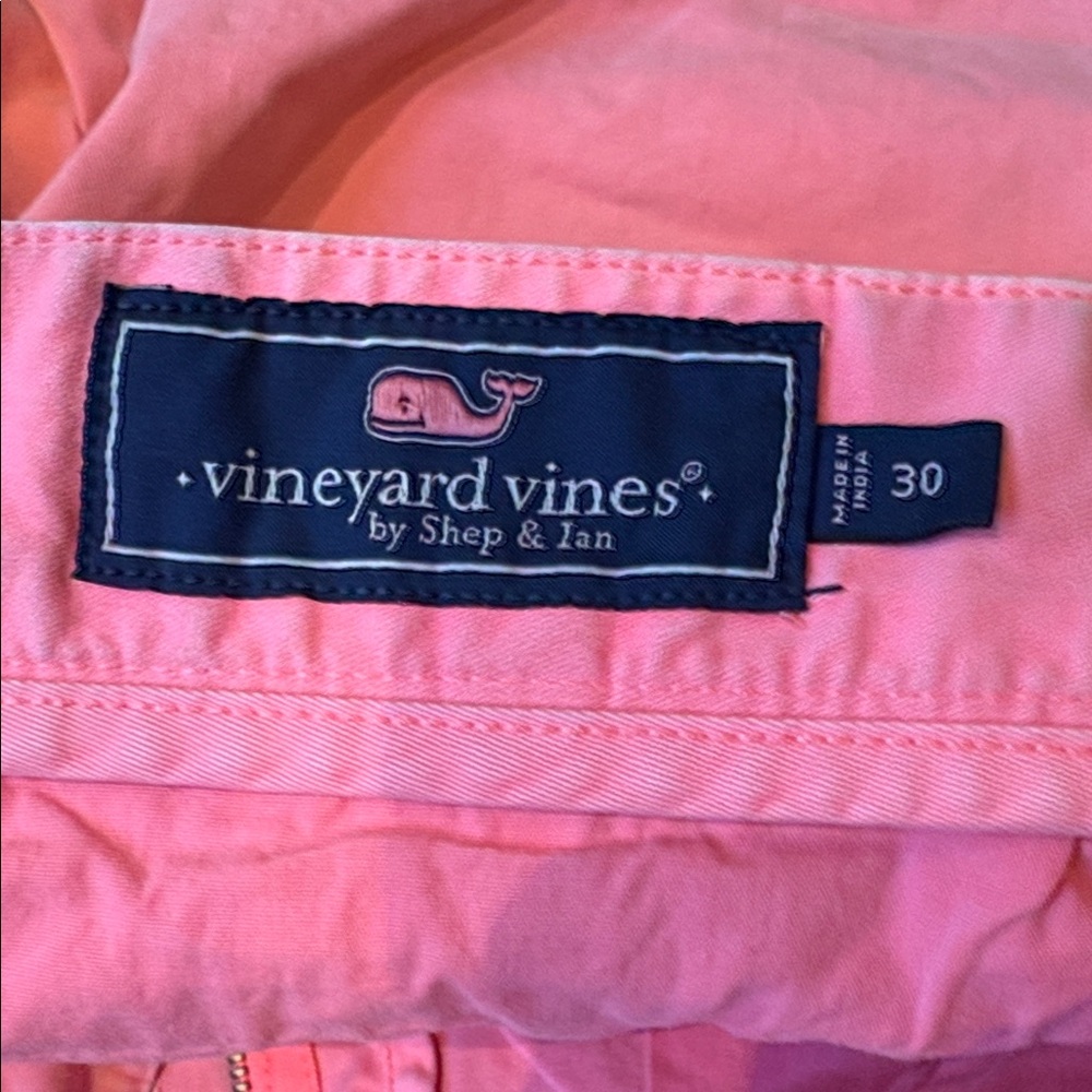 Vineyard Vines Men’s Bright Pink Breaker Shorts Size 30 - Picture 3 of 5